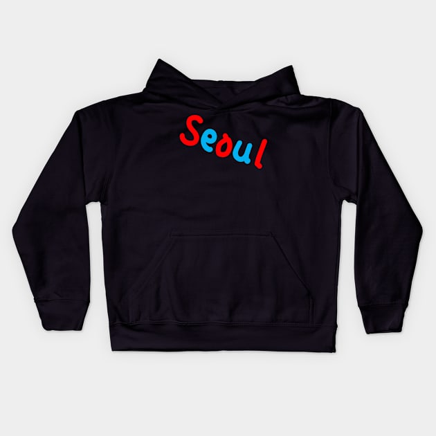 SEOUL Kids Hoodie by Kim Hana